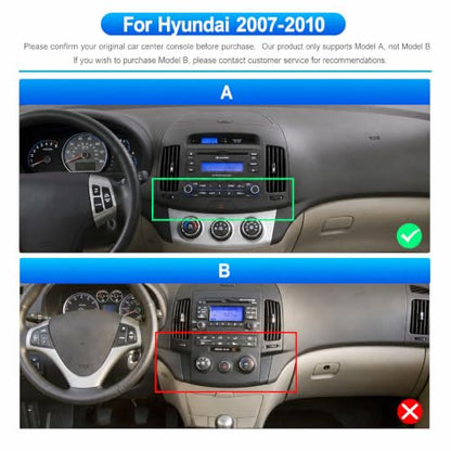 [4+128G] Android 15 Car Radio Stereo for Hyundai 2007-2010 - color: 4+128G For Hyundai 2007-2010