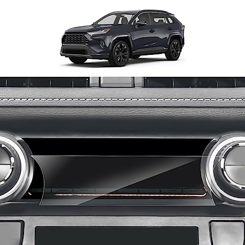 SKTU 2Pcs 2023 2024 2025 RAV4 Screen Protector for 2019-2025 Toyota RAV4 Air Conditioning Screen 2024 2025 RAV4 Accessories HD Clear Anti-Scratch - color: 2019-2025 RAV4 Air