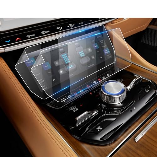 For 2025 2026 Jeep Grand Wagoneer Screen Protector(2pcs) 2022-2026 Grand Wagoneer (Base/Series/Obsidian) AC Touchscreen [Nano Film] 2022-2026 Grand Wagoneer Accessories Anti Scratch HD Touch Sensitive - color: Jeep Grand Wagoneer 2022-2026 AC 2Nano
