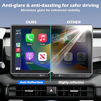 Tempered Glass Screen Protector for RAV4 2026 LE XLE Premium Woodland SE - size: for 2026 rav4 LE/SE/XLE/Woodland