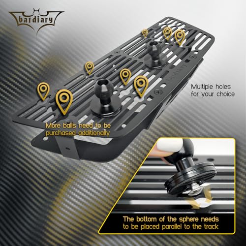2024 2025 2026 Silverado 1500 Magnetic Phone Mount Compatible with 2019-2026 Chevy Silverado & 2019-2021 GMC Sierra Accessories Metal Cell Phone Holder Dash Platform Mount(No-Drill Installation) - style: V1