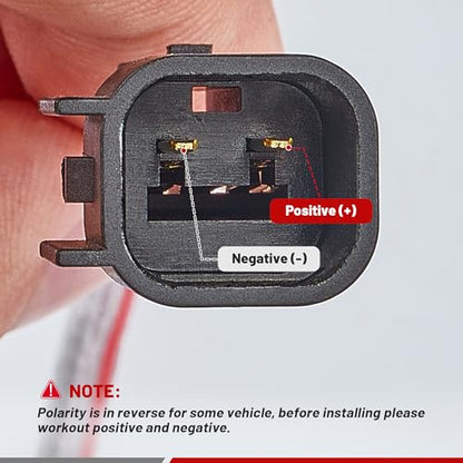 RED WOLF Door Speaker Wire Harness Connector for 2023-2025 Chevy Equinox, 2020-2024 GMC Sierra 1500, 2016-2020 Buick Encore Replacement Front Rear Speakers Audio Adapter Plug, 1 Pair