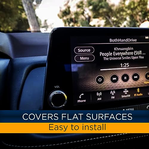 Matte Anti Glare Anti Fingerprint Premium Screen Protector for Designed for Nissan Rogue 2021 2022 2023 S SL SV Platinum Infotainment Navigation Multimedia Touchscreen Display 2 Pack