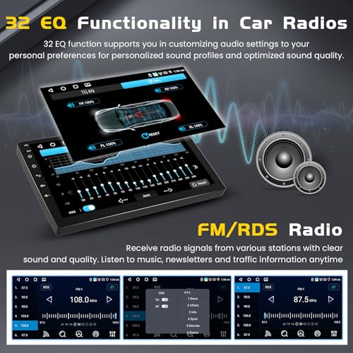 Android Car Stereo for Toyota Matrix Radio 2003-2004 CarPlay Android Auto