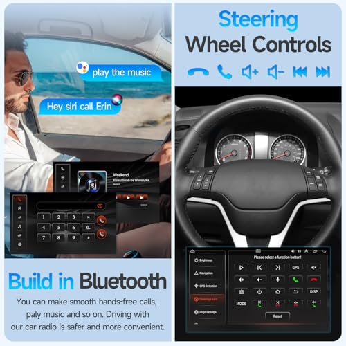 Leadfan Car Stereo for Toyota Prius 2010 2011 2012 2013 2014 2015 Radio - style: F:With Directly Below J.B.L