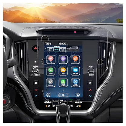 SXCY for 2024 2025 Subaru Outback/Legacy Anti-Glare Matte Screen Protector 11.6 Inch for 2020-2025 Outback Accessories Navigation Screen Protector 9H Tempered Glass