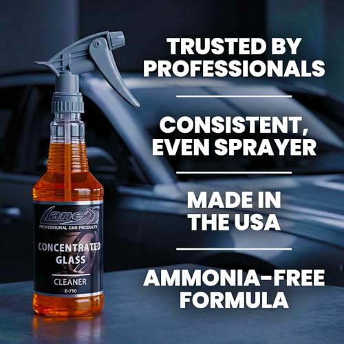 LANE'S Concentrated Auto Glass Cleaner for Cars | 16oz (Pack of 1) - size: 16 Fl Oz (Pack of 1)