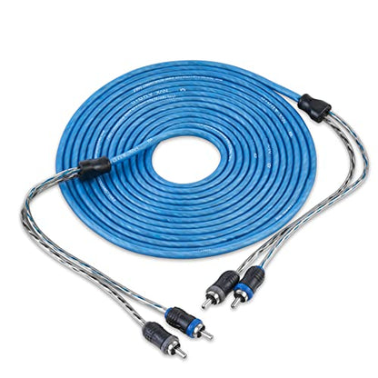 NVX True 1/0 Gauge AWG 100% OFC Complete Amplifier Wiring Kit with 2-Channel RCA Cable - XKIT02 - size: 1/0 Gauge | 2-Channel