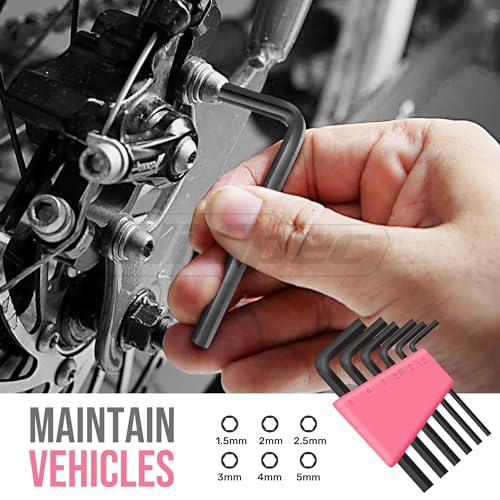 Hi-Spec Tool Set 25pc Pink Household DIY Tool Kit for Women. Small Mini Tool Box Set of Starter Basic Ladies Tools | 25pc, Household quick repair and maintenance, starter tool kit, mini tool set, ladies portable toolbox, DIY Gift - color: Pale Pink