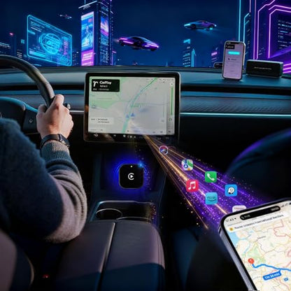 2026 Wireless CarPlay Adapter for iPhone & Android Device