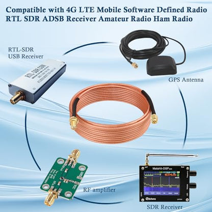 XRDS -RF SMA Cable 20FT, SMA Male to SMA Female Bulkhead RG316 SMA Extension Cable for 4G LTE Router Cellular SDR USB Dongle Receiver - size: 20 FT