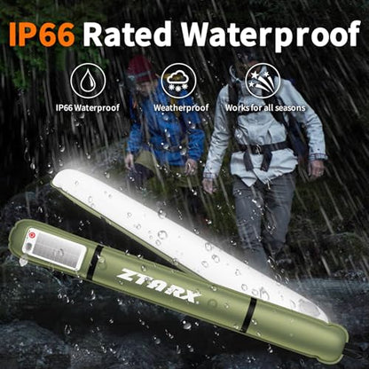 34 inch Inflatable Solar Camping Lantern – USB Rechargeable, IP66 - size: 86cm