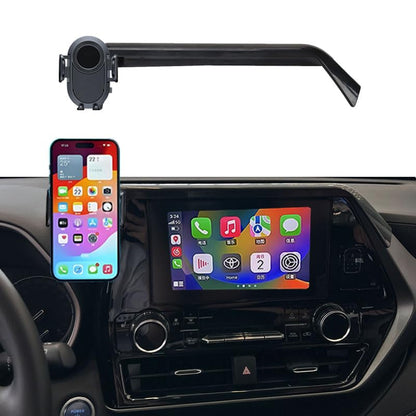 Car Phone Holder for 2020-2025 Toyota Highlander Accessories,Phone Mount for Highlander with 8-inch Screen,Hands-Free 360 Degree Rotation Dash Mount Cell Phones Holder - size: 20-25 Highlander 8-inch