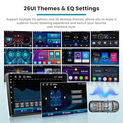 [Roinvou] 2+64G 9" Android15 Car Radio for Toyota Corolla 2017 2018 2019 - style: 2+64G
