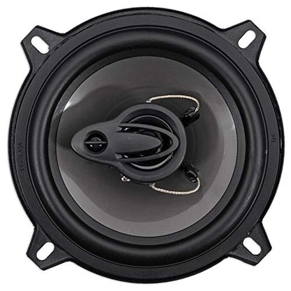 Audiosavings BV6860BH Bundle: 160-Watt Digital Media Bluetooth Receiver, AM/FM, Mobile Home RV Stereo, Pair RV5.3A 5.25" 3-Way Car Speakers 600W peak/100W RMS, CEA Rated, 2-Items