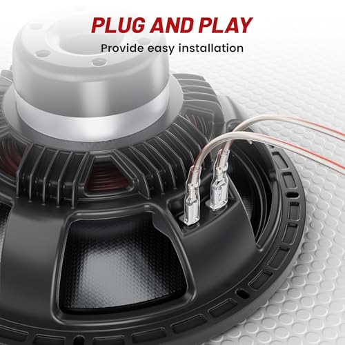 RED WOLF Car Door Speaker Wiring Harness for Hyundai 2002-2016 KIA 2003-2010, Toyota Camry Tacoma Corolla 2002-2011, Subaru Outback 2010-2014 Aftermarket Speaker Wire Connector 2 PC