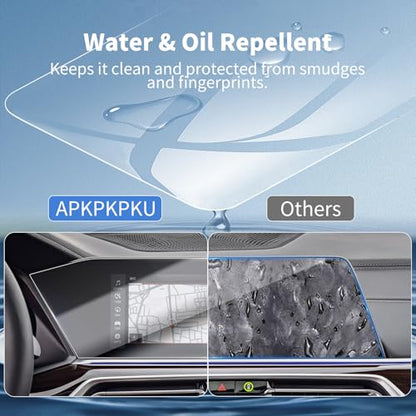 Tempered Glass Screen Protector for 2019-2023 BMW X5/X6/X7 Nav 12.3 Inch HD - color: For 19-23 BMW X5/X6/X7 12.3 Inch HD