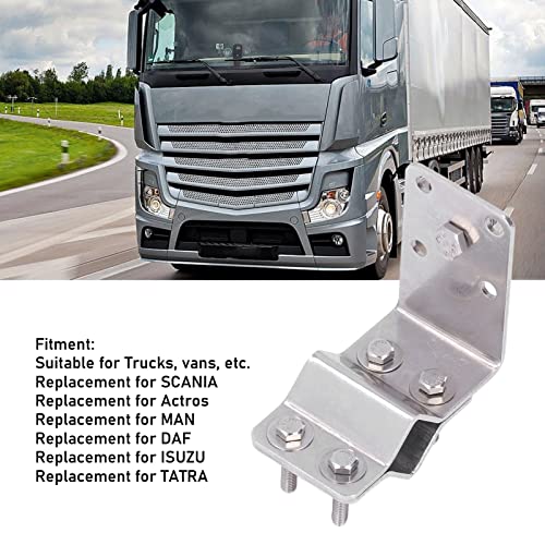 Truck Reversing Camera Bracket, Universal Stainless Steel Durable Rustproof Trucks Rear View Camera Bracket for Pickup Trucks