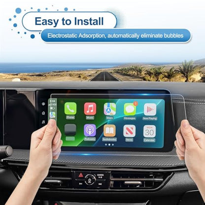 2025 2026 Kicks Screen Protector for Nissan Kicks (SV/SR/S) 12.3-inch Touch Screen, 9H Tempered Glass 2026 Kicks Accessories Anti-Scratch&HD Transparent 12.3" - size: 2025+ Kicks 12.3In (Navi)