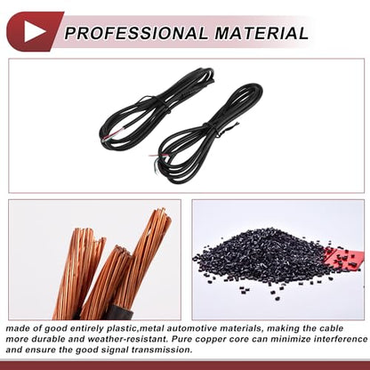 for Monitor and Backup Reverse Rear View Parking Camera Video Cable Extension Backup Camera 4Pin Female Video Cable 1.2m/3.94ft Black Plastic,Metal - size: 1.2m/3.94ft, style: 4Pin