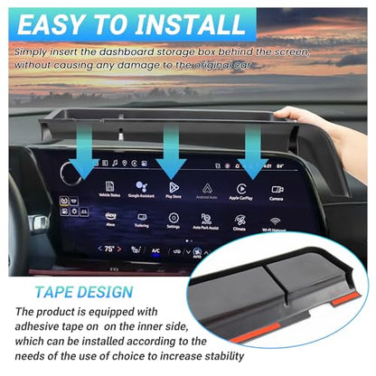 Dashboard Tray for 2024-2027 Chevy Traverse Accessories