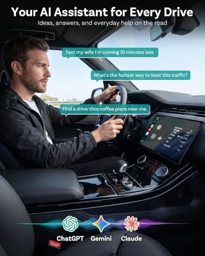 OTTOCAST Mini Slim Wireless CarPlay & Android Auto Adapter Mini Cube 3.0