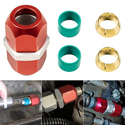 800-643 AC Line Splice Kit Air Conditioning Connector For 5/16'' A/C Repair - size: For 5/16'' Aluminum Lines