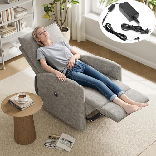 Universal Power Cord for Recliner Chair - 2-Pin Recliner Power Supply with L Shape Extension Cable Cord for Lift Chair, Recliner Sofa, Recliner Couch, Compatible with Most Makes & Models...