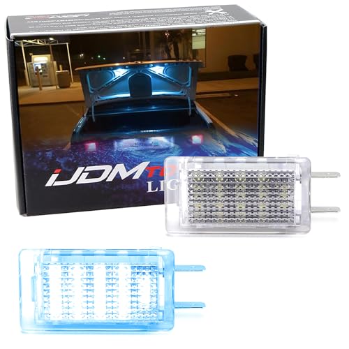 iJDMTOY LED Trunk Cargo Area Lights For BMW 1984-1992 E30 3 Series - style: Aqua Ice Blue