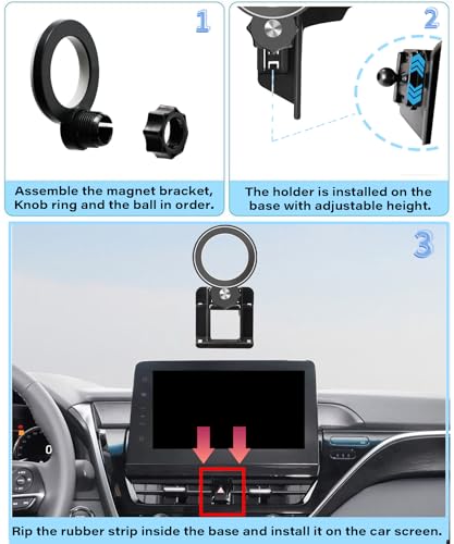 Car Phone Holder for Toyota Camry 2021 2022 2023 2024 Accessories - size: fit for 2021-2024 Toyota Camry