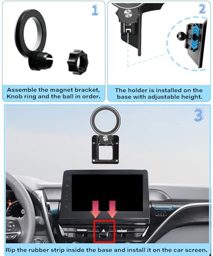 Car Phone Holder for Toyota Camry 2021 2022 2023 2024 Accessories - size: fit for 2021-2024 Toyota Camry