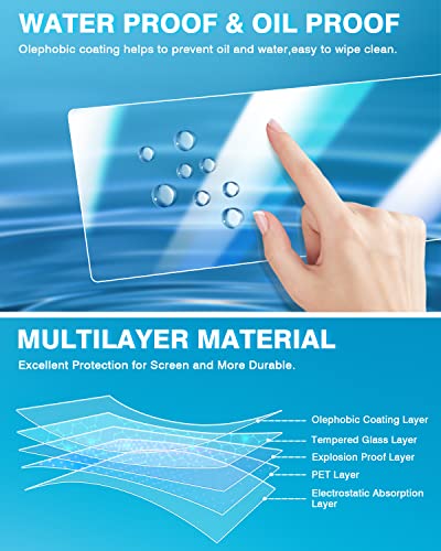 Karltys Screen Protector for 2025-2020 Subaru Outback Legacy 11.6 inch [No Glare & Fingerprint] Tempered Glass Subaru Outback Legacy Accessories - size: 11.6"Subaru Outback Legacy 2025-2020