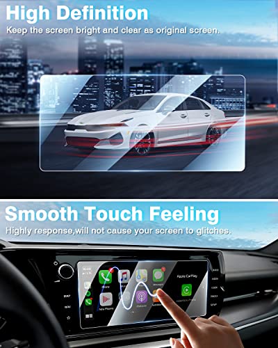 Karltys [Upgrade 2 Pack Screen Protector for 2021-2024 Kia K5 10.25 Inch [No Glare & Fingerprint] Tempered Glass Kia K5 for Models GT-Line/LXS/EX/GT Accessories - size: 10.25 Inch 2021-2024 Kia K5 LXS/EX/GT