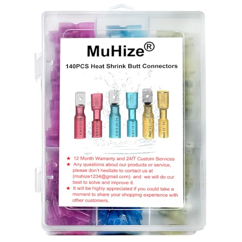 MuHize Terminal Connector Kit 140 Pcs