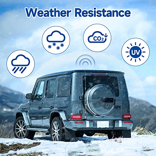 Bingfu High Gain 62inch Mobile Ham Radio Antenna VHF UHF Dual Band - color: Lip Mount Antenna Kit 62inch