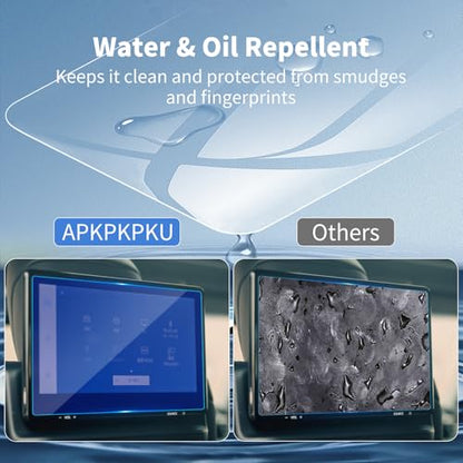 2PCS Anti-Blue light for 2026 Lexus LX600 LX700h Rear TV Screen Protector - color: For 22-26 LX Rear TV Blue