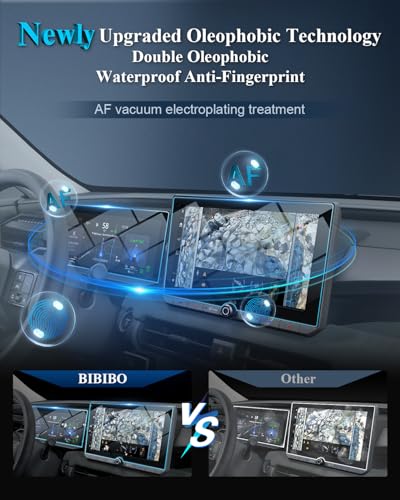 BIBIBO 2Pcs for New 2026 RAV4 Screen Protector 2026 Toyota RAV4 (LE/SE/XLE Premium/Woodland) 10.5-Inch Touchscreen+12.3"Dashboard [Tempered Glass Anti-Scratch Lessen Fingerprints] 2026 RAV4 Accessories(Not Fit 2026 RAV4 12.9"Display)