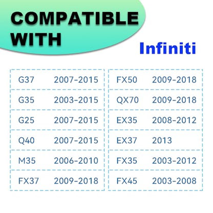 4PCS Car Door Speaker Wiring Harness Adapter Connector Plug Compatible with Nissan Sentra Altima Rogue 2004-2019, Infiniti M35 G35 Q40 G25 QX70 2006-2018
