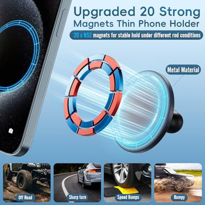 Vent Magnetic Phone Mount for 2015-2020 Ford F150 & 2017-2021 Super Duty - size: Magnetic
