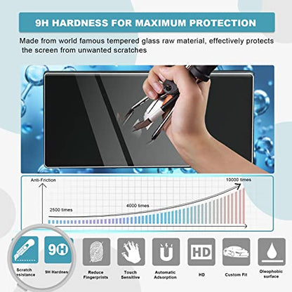 CDEFG 2024 Altima Screen Protector for 2024-2025 Nissan Altima(SL/SR/SV/SR/VC-Turbo)/ 2024 2025 Nissan Rogue(SL/Platinum) 12.3-In Tempered Glass - color: 2023 Altima 12.3-in Display