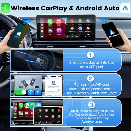 Carlinkit Mini Ultra 1 – Wireless CarPlay & Android Auto Dongle