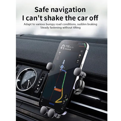 Car Air Vent Phone Holder, Rotatable Mini Portable Car Navigation Mount, Universal Car Phone Stand Without Blocking Air Outlet, 2 Styles Available - size: Short Hook