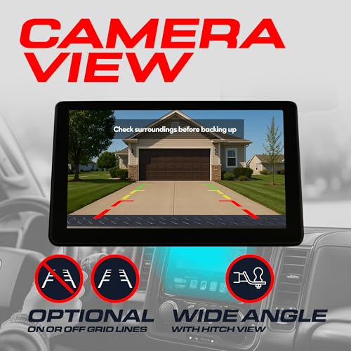 Master Tailgaters Chrome Tailgate Bezel with Backup Camera Replacement for Chevrolet Silverado/GMC Sierra (1999-2006) | IP68 Waterproof | Parking Grid Lines Available | Easy to Install - color: Chrome, size: 1999-2006 Chevrolet Silverado / GMC Sierra