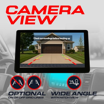 Master Tailgaters Chrome Tailgate Bezel with Backup Camera Replacement for Chevrolet Silverado/GMC Sierra (1999-2006) | IP68 Waterproof | Parking Grid Lines Available | Easy to Install - color: Chrome, size: 1999-2006 Chevrolet Silverado / GMC Sierra