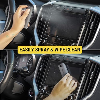 Scosche Phone Mount for Car, Universal Hands Free Windshield/Dashboard, Suction Cup Cell Phone Holder with 360° Rotation, Includes Screen Cleaner, Stand Compatible with iPhone and Android - style: Telescoping Window / Dash