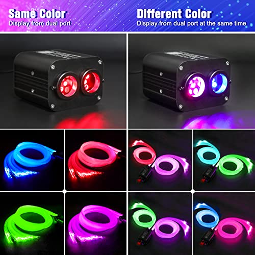 20W Twinkle Starlight Headliner Kit, Star Lights for Car Roof & Home Decoration, Fiber Cable 1000pcs*0.03in*13.1ft Star Light Headliner with Bluetooth APP/Remote Control/Music Mode - size: Standard+1000pcs*0.03in*13.1ft