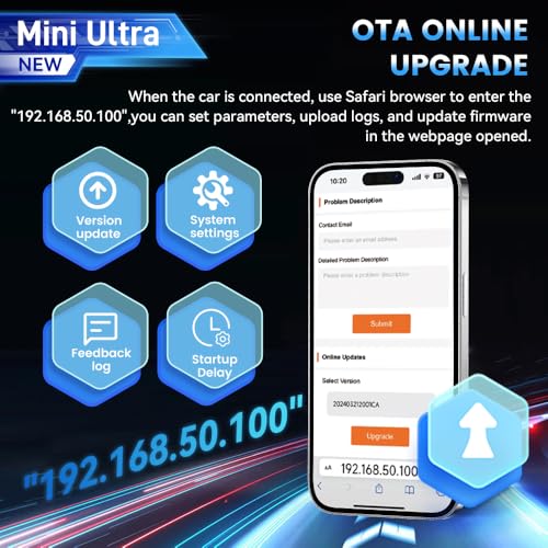 Carlinkit Mini Ultra 1 – Wireless CarPlay & Android Auto Adapter