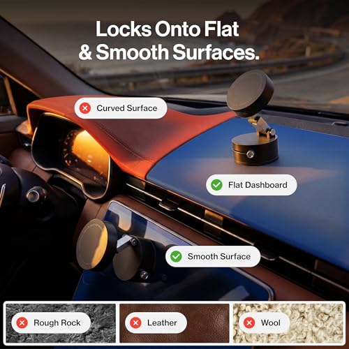 Statik HyperMount (Gen 2) Magnetic Phone Holder, for iPhone and Android - size: 3 Pack