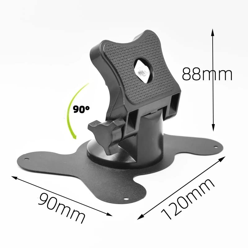 2 Pack Car Monitor Mount Stand Bracket Holder for 7 9 Inch TFT LCD Display Screen 1/4-20 Thread Rear View Desktop Dashboard Install Vehicle Cam Dash Sticky Holder Backup Camera System
