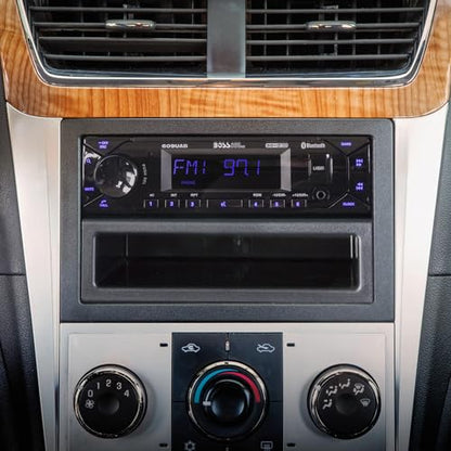 Scosche GM2500B Double DIN or Single DIN with Pocket Radio Installation Dash Kit Compatible with Select 2004-2021 GM Vehicles - Car Stereo Install Kit - See Fit Guide in Images to Verify Your Vehicle - style: Dash Kit Only